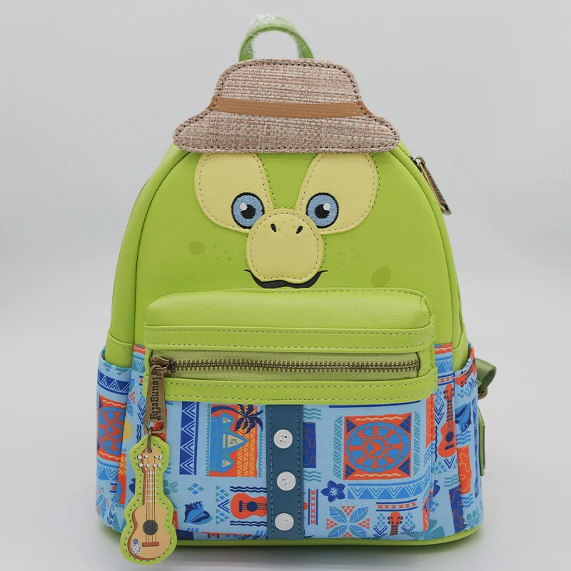 

New Disney Park Loungefly Olu Mel Turtle Backpack Cute Cartoon Design Unisex Fashion Casual Bag Travel Bag Birthday Gift