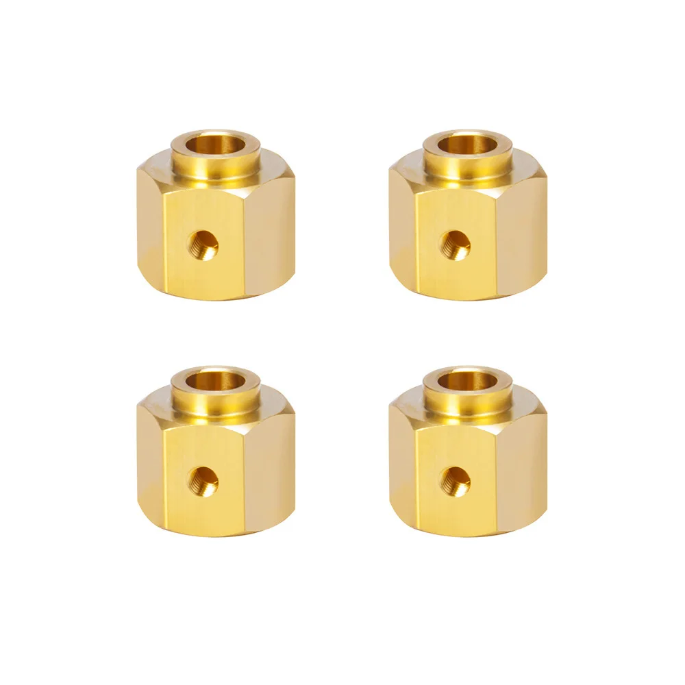 SCX10 III AXI03007 Third Generation Brass Binder Widened Counterweight Binder 12mm Hexagonal Wheel Base