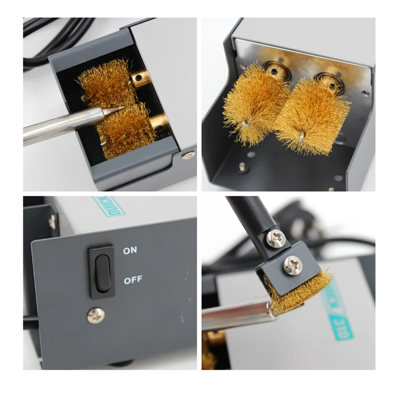 

Original Product QUICK 310 Welding Tip Cleaner QUICK310 Tip Welding Nozzle Repair Automatic Copper Brush Cleaning Machine