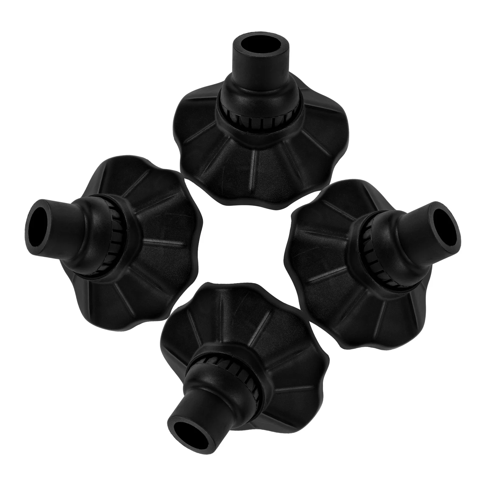 4 pçs protetores de chão de perna de cadeira antiderrapante tampas de plástico para cadeiras de acampamento e mesas protetores de pés de cadeira de acampamento