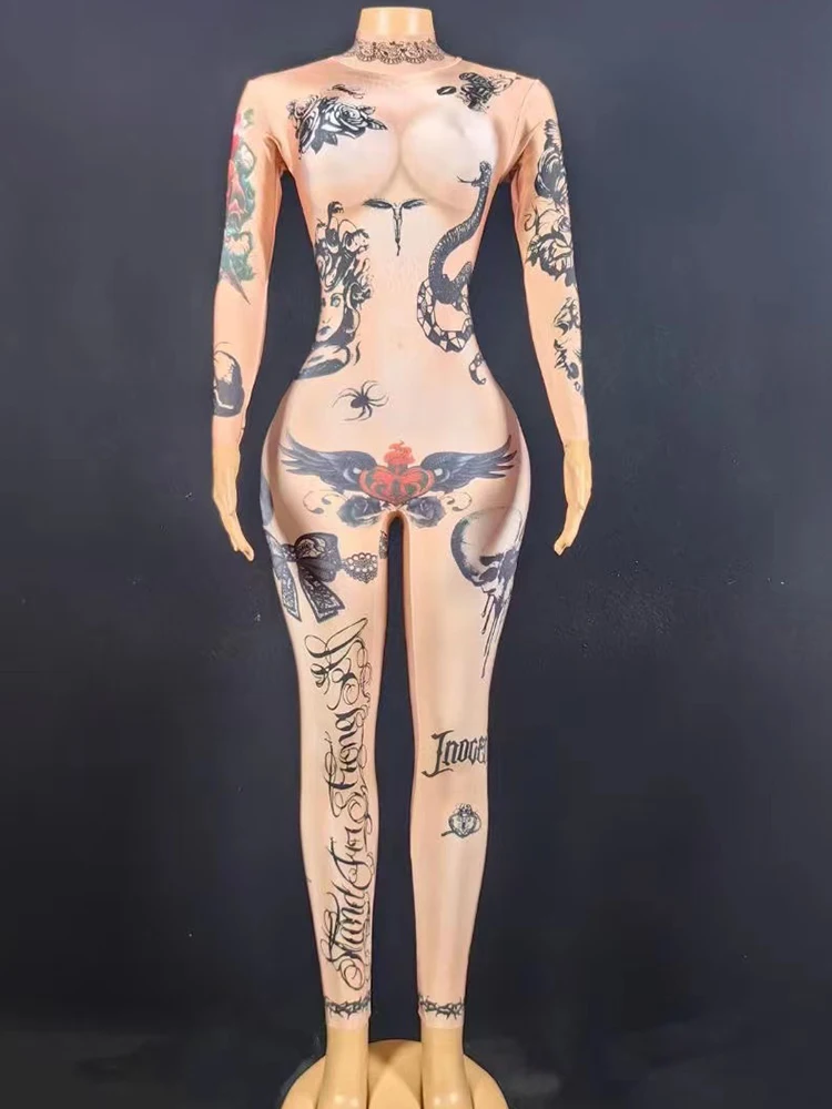 high-quality-printed-elastic-jumpsuit-2025-new-fashion-custom-women's-clothing