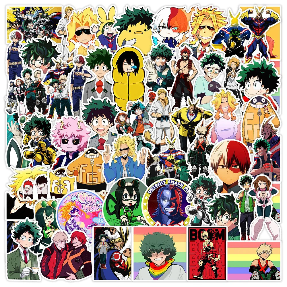 Phone Accessories Diy - 100 pegatinas de My Hero Academia