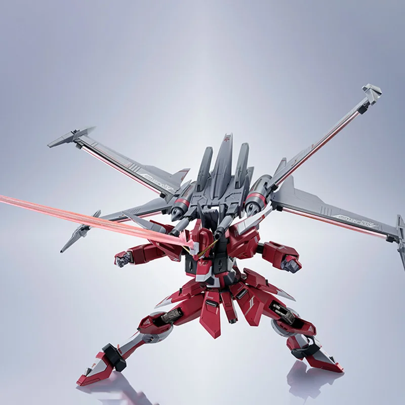 Bandai in Shock Original METAL ROBOT ZGMF-X191M2 INFINITE JUSTICE GUNDAM TYPE 2 Aninm Full Action Assembly Action Figure Toy