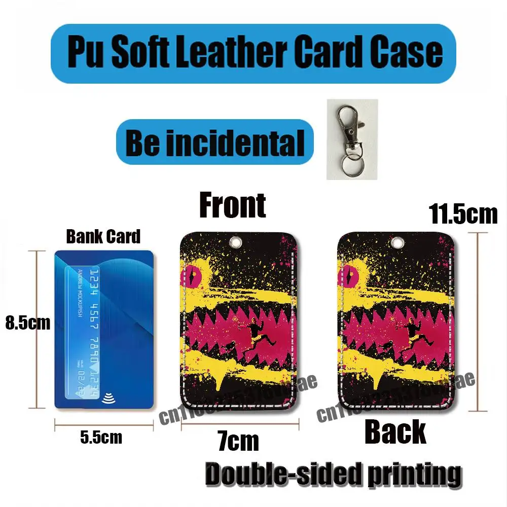 For D-Dungeon Crawler Carl For Air Tag Case Card Sleeve Holder ID Credit Bank Access Keychain For AirTag Case view 4