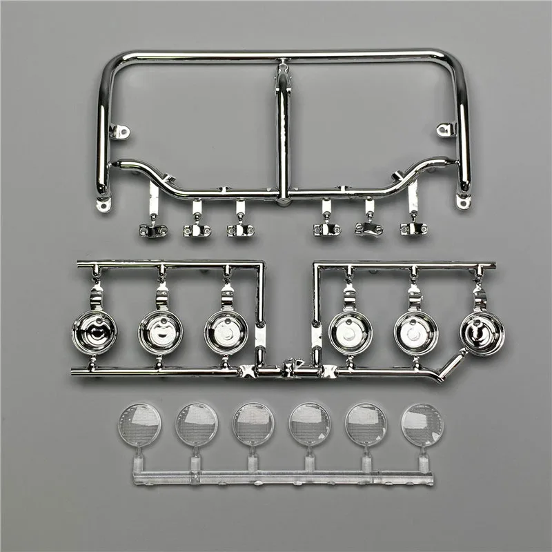 1:14 스케일 타미야 RC 트럭 SCANIA 770S R620 VOLVO BENZ Arocs MAN TGX 자동차 액세서리용 LED 루프 라이트 전조등