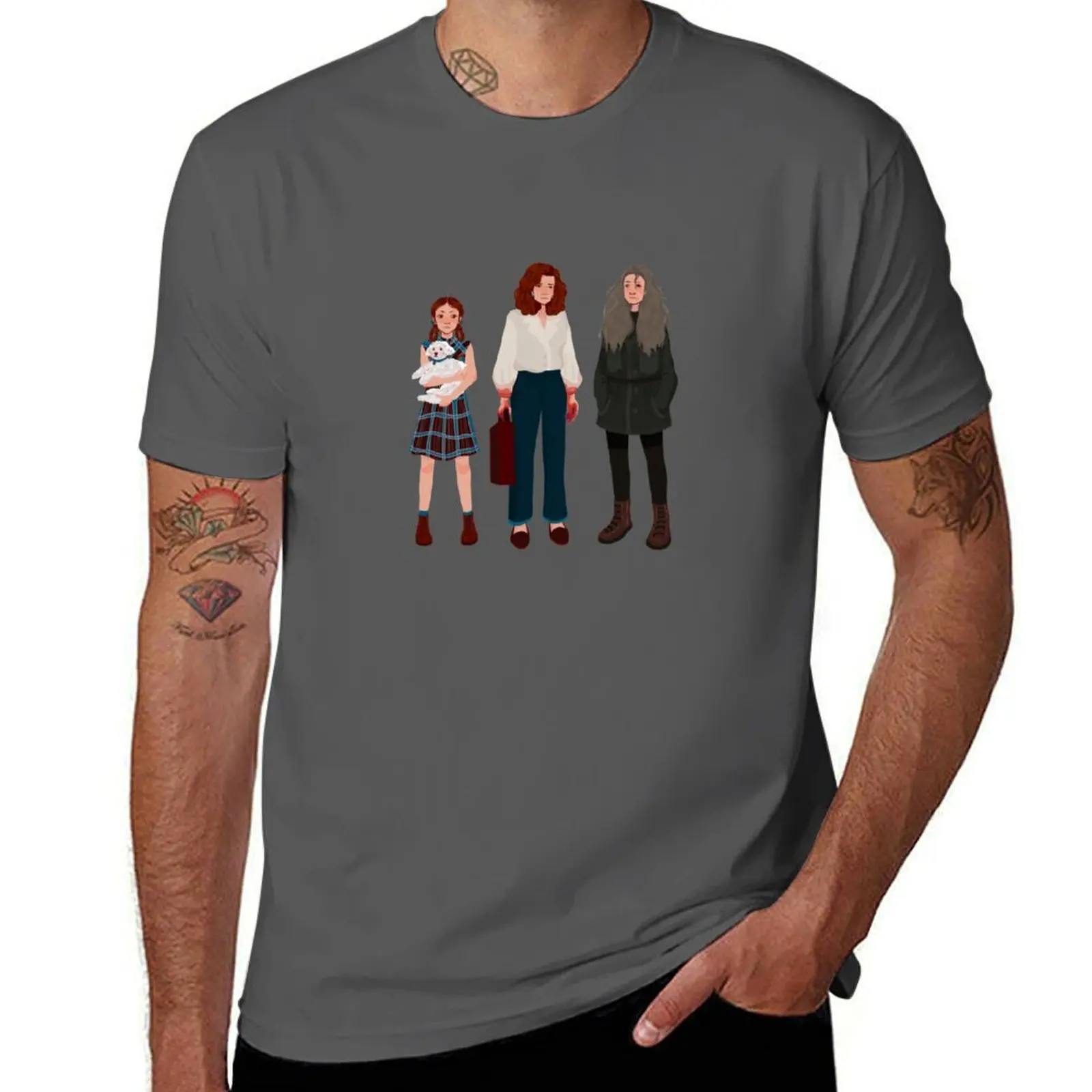 

Claudia T-Shirt oversized summer 2025 vintage anime shirt mens t shirts