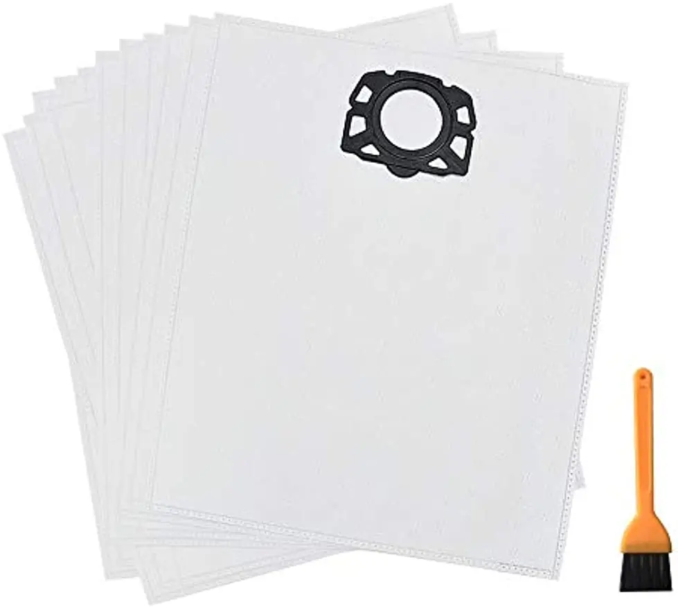 Vacuum Bags fit Karcher WD4 WD5 WD5/P MV4 MV5 MV6 Wet & Dry, 2.863-006.0 Replacement filter Hepa Dust Bags