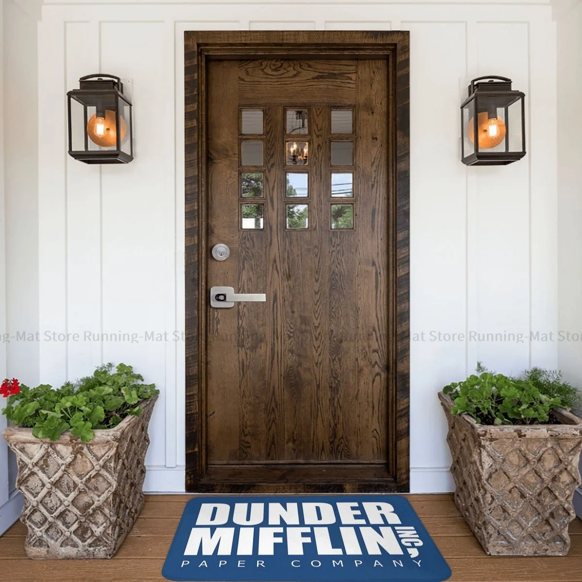 Michael Scott The Office Bedroom Mat Dunder Mifflin Paper Company zerbino soggiorno tappeto tappeto esterno decorazione della casa