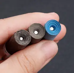 Varilla de papel de lija cilíndrica, cabezal de pulido eléctrico, varillas de papel de lija, herramientas profesionales para hacer joyas, 7 Uds.