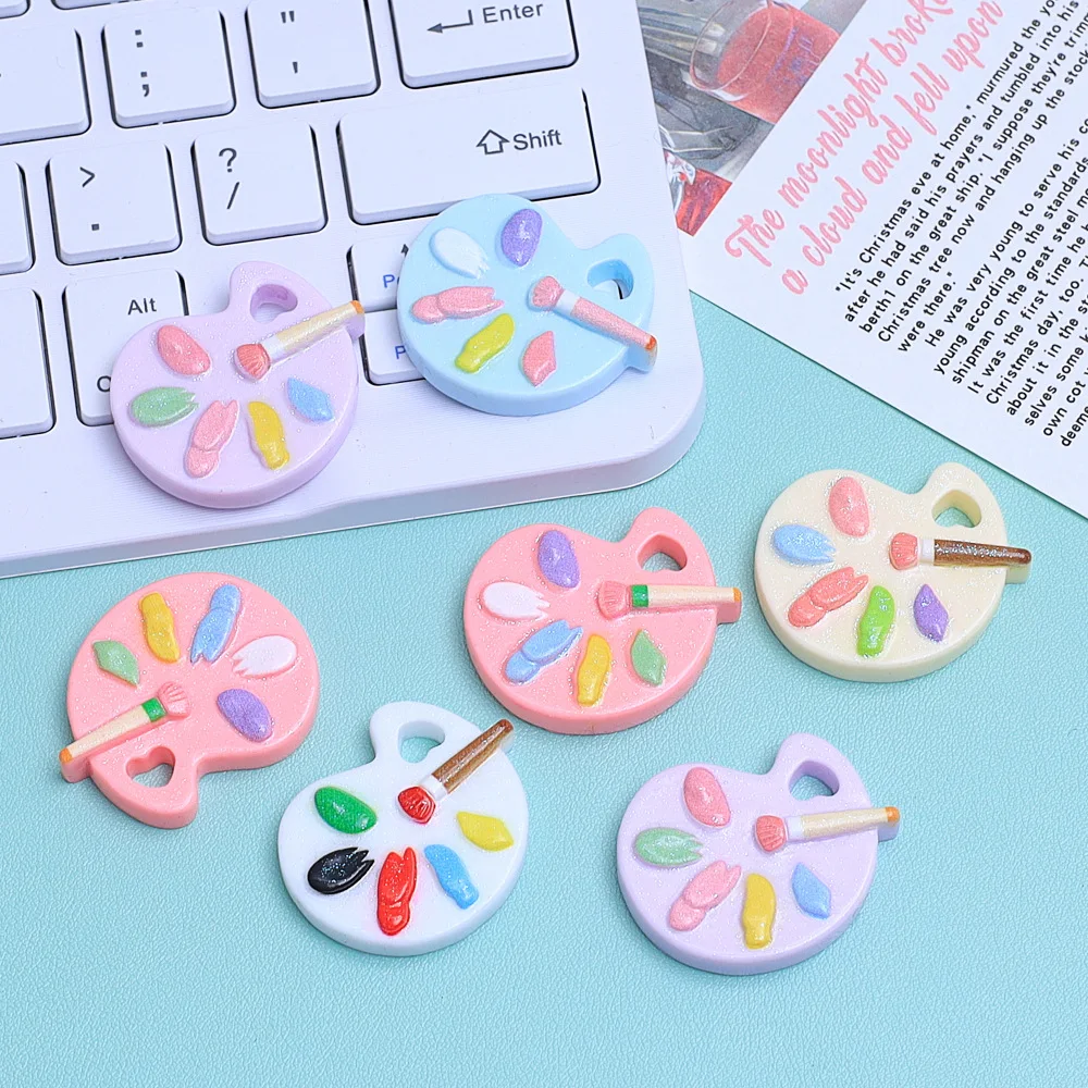 100 قطعة لوحة اللوحة بالجملة للمنزل للديكور مصغرة الحرفية دمية الملحقات #3