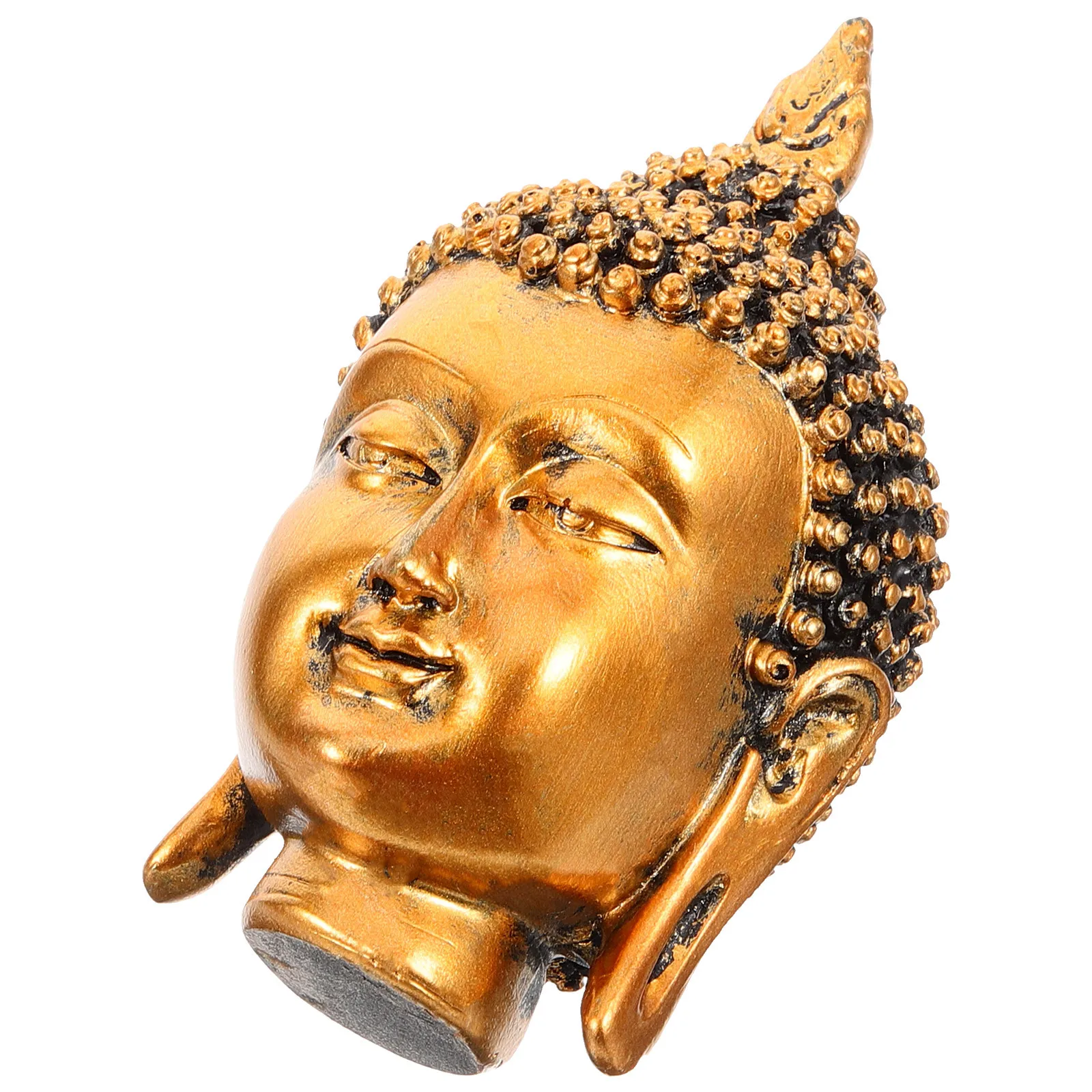 

Resin Buddha Head Statue Creative Buddha Decor for Office Desk Shelf Home Zen Decoration Zen Decoration