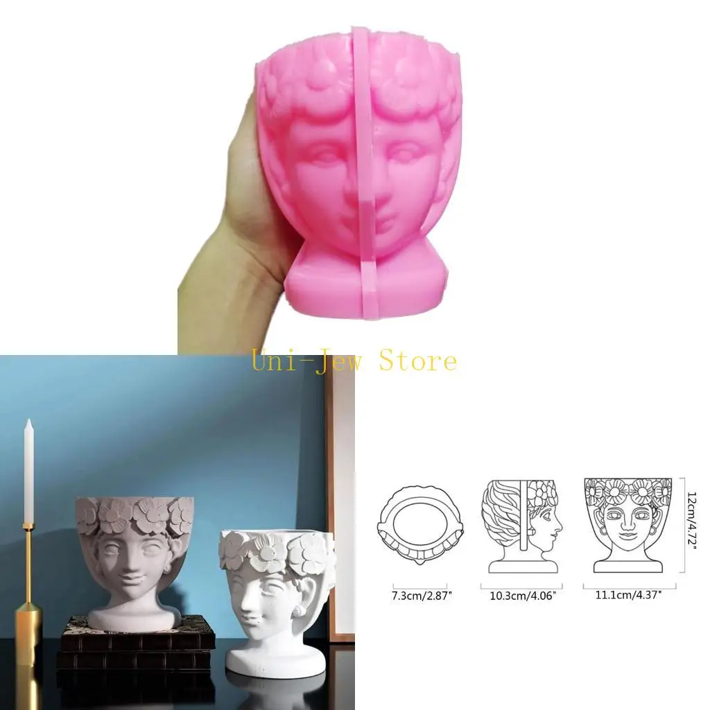 

40GB Epoxy Mold Dish Flower Pot Silicone Mold Mirror Resin Storage Mold