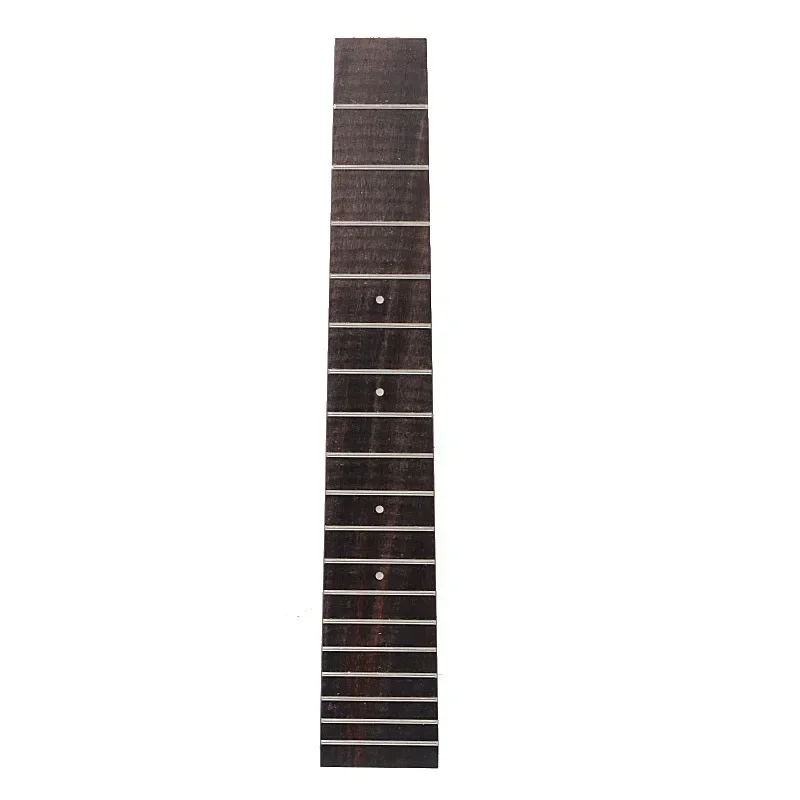 10pcs Rosewood Ukulele Fingerboard for 26 Ukulele with 3mm Dot 18 Fret Rosewood UK Fretboard Ukulele Parts