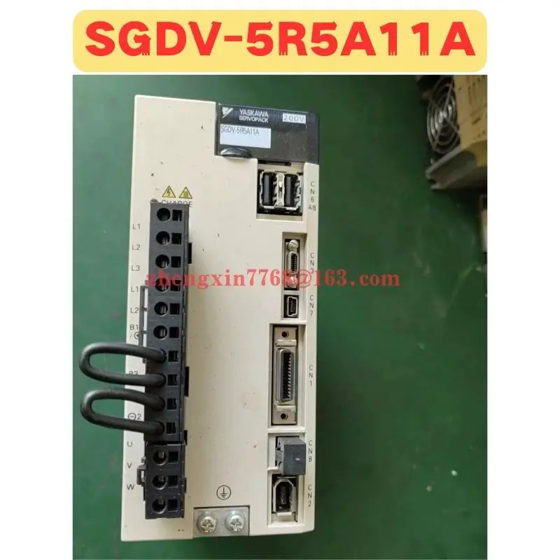 Used Servo Drive SGDV-5R5A11A SGDV 5R5A11A Normal Function Tested OK