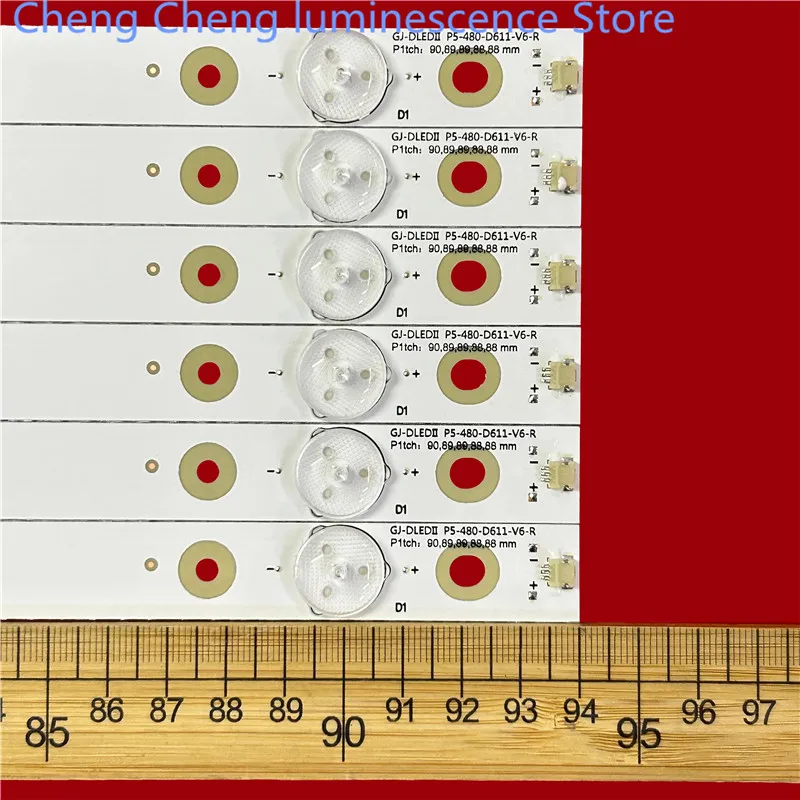 FOR Panda LE48A33S  P5-480-D611-V6-LR LB48007 V0 00 LED backlight LED 3V 94CM 100%NEW 