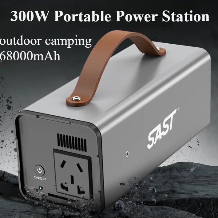 300W Portable Power Station 68000mAh solar generetor   Outdoor Vehicle Emergency Starting Powers Supply, Mobile power Supply