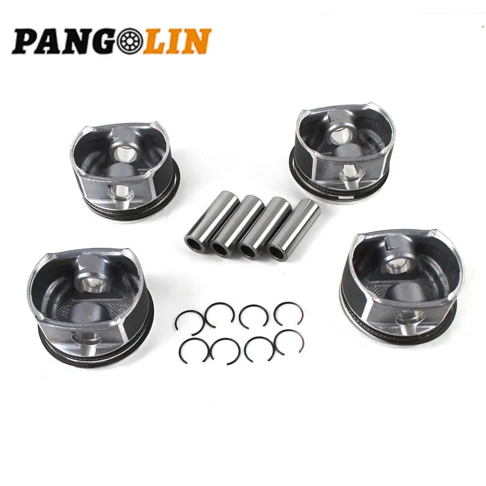 

4pc Pistons Rings Set Φ82mm 2710300024 2710302217 2710306617 Fit for 1.8L Mercedes-Benz W203 W204 A209 C200K M271 Engines