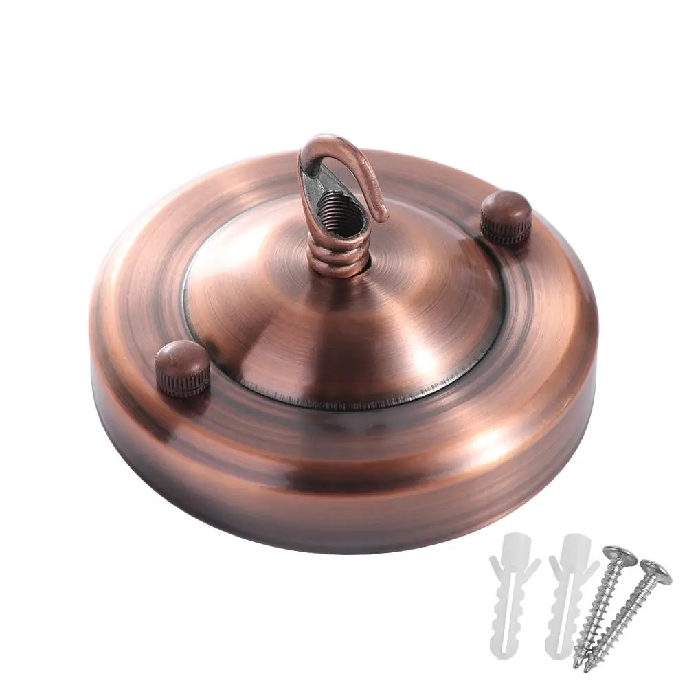 

Antique Light Base Holder Pendant Lamp Disc Base Light Socket Lamp Parts Pendant Plate Ceiling Plate Holder Lightings Lamp Base