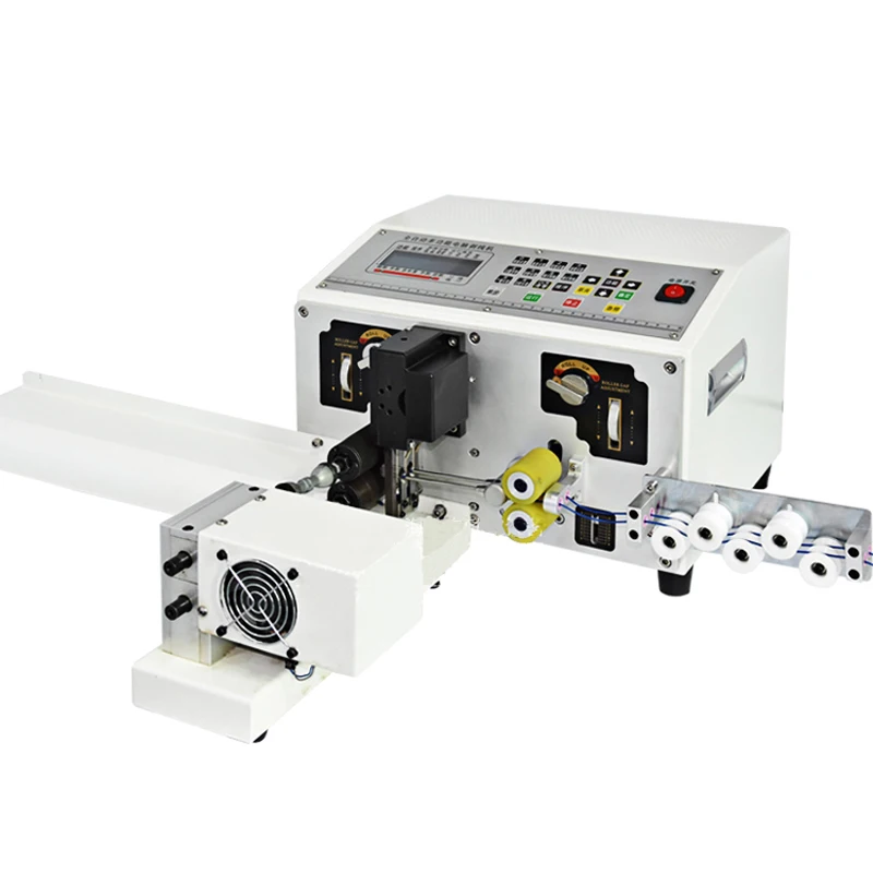 1PC Automatic Stripping Machine 220V Computer Cut Lines Universal Stripping Plus Twisting Machine Double Line Twisting Machine