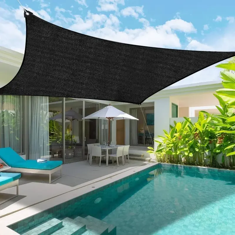 

Black sunshade net for 70-80% shading, plant greenhouse covering net, fence, privacy net, garden, sunshine, shantytown, external