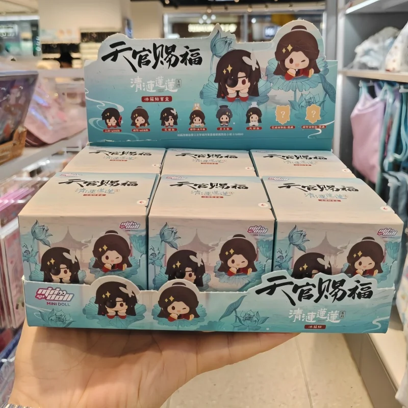 

Оригинальный Heaven Official's Blessing Xielian Huacheng, магнит на холодильник, модель TGCF, глухая коробка Tian Guan Ci Fu, загадочная коробка