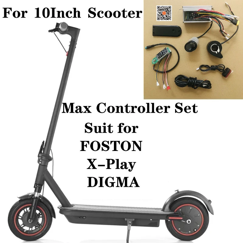 4Pcs 350W 36V 17A 10 Inch Scooter Controller MAX Style FOSTON X-Play DIGMA Bluetooth Hoverboard Tuya APP Max Speed 40Km/h