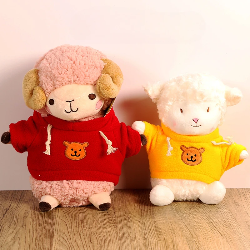 Puppen Zubehör 20cm Baumwolle Puppe Kleidung Pullover Bär Muster Stil Hoodie Kawaii exquisite Brithday Geschenk für besten Freund