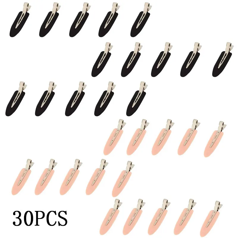 30 Stück/Set einfache, knickfreie Haarspangen für Frauen und Mädchen, Haarstyling, Make-up, knickfreie Haarnadeln, Haarspangen, modische Haaraccessoires – Detail 8