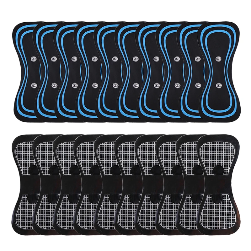 EMS Neck Massager Gel Pads Trainer Hip Exerciser Replacement Slimming Tens Body Massager Patch Muscle Stimulator Sticker Gels