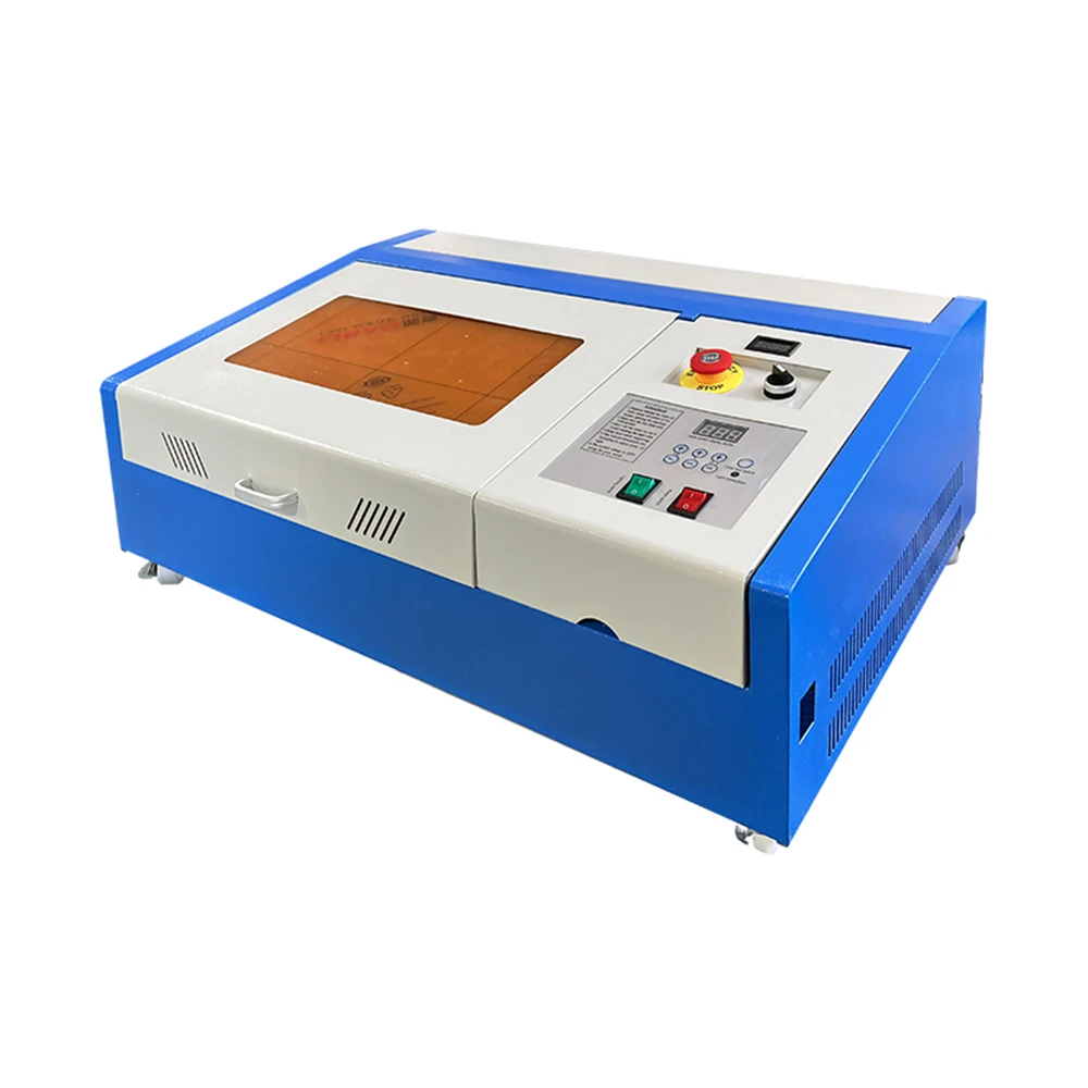 Manufacturer Price Wood Acrylic Rubber Stamp 40w 50w 3020 Cheap Laser Cutting Machine Glass Engraving Machine