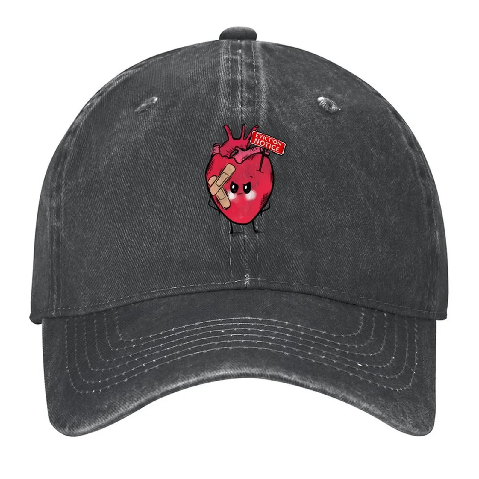

Heart transplant eviction notice Baseball Cap Sunhat custom Hat Hat Beach Anime Hat Women's Golf Wear Men's