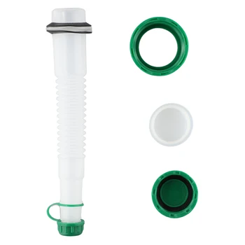 Spout + מכסה חלקים מכסה ערכות החלפת קולפין קולפין גוט יכול לדלק גז גמיש גז עם פקק כובע