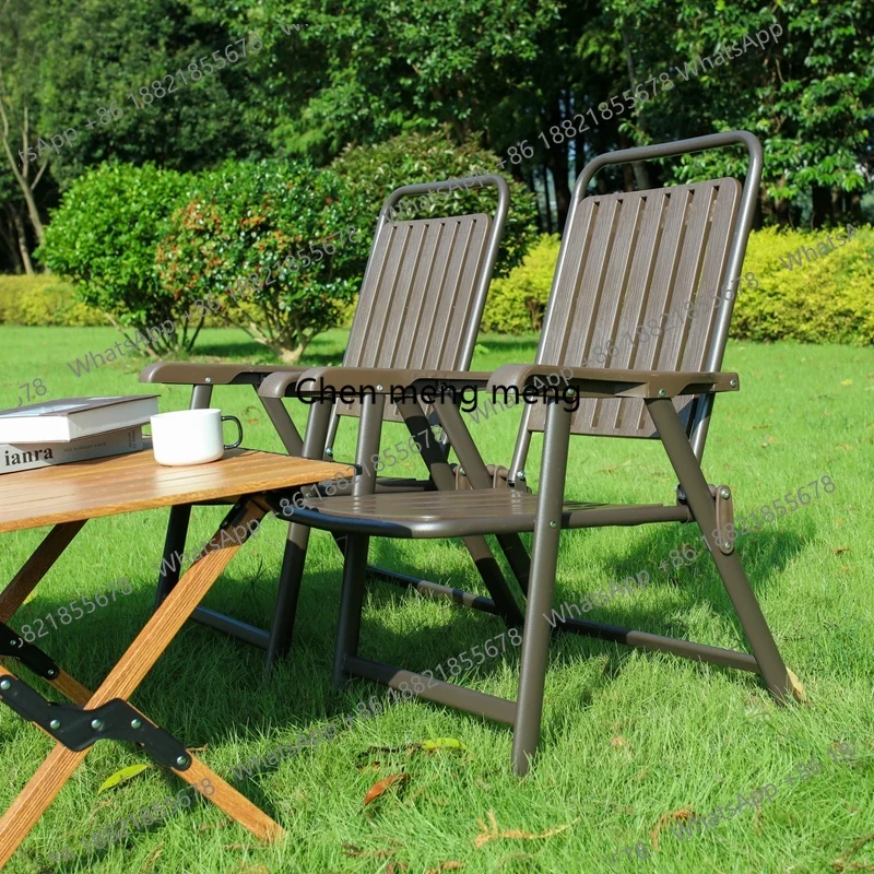 

Portable Lightweight Beach Chairs Adults Folding Equipment Backrest Beach Chair Lounger Simple Sillas De Playa Furniture