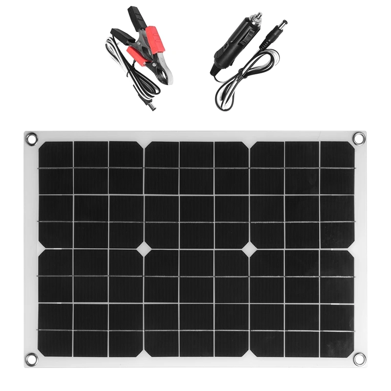 

20W 18V Монокристаллическая солнечная фотоэлектрическая панель Экологически чистая портативная солнечная зарядная панель Солнечная панель