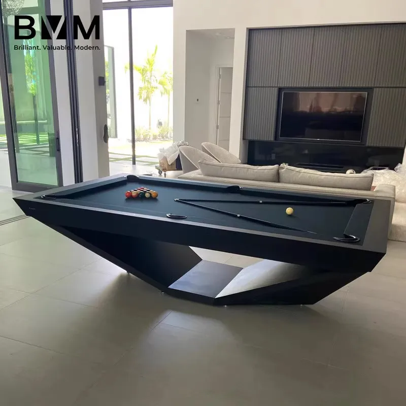 Standard adult home billiard table American black eight fancy nine ball high-end