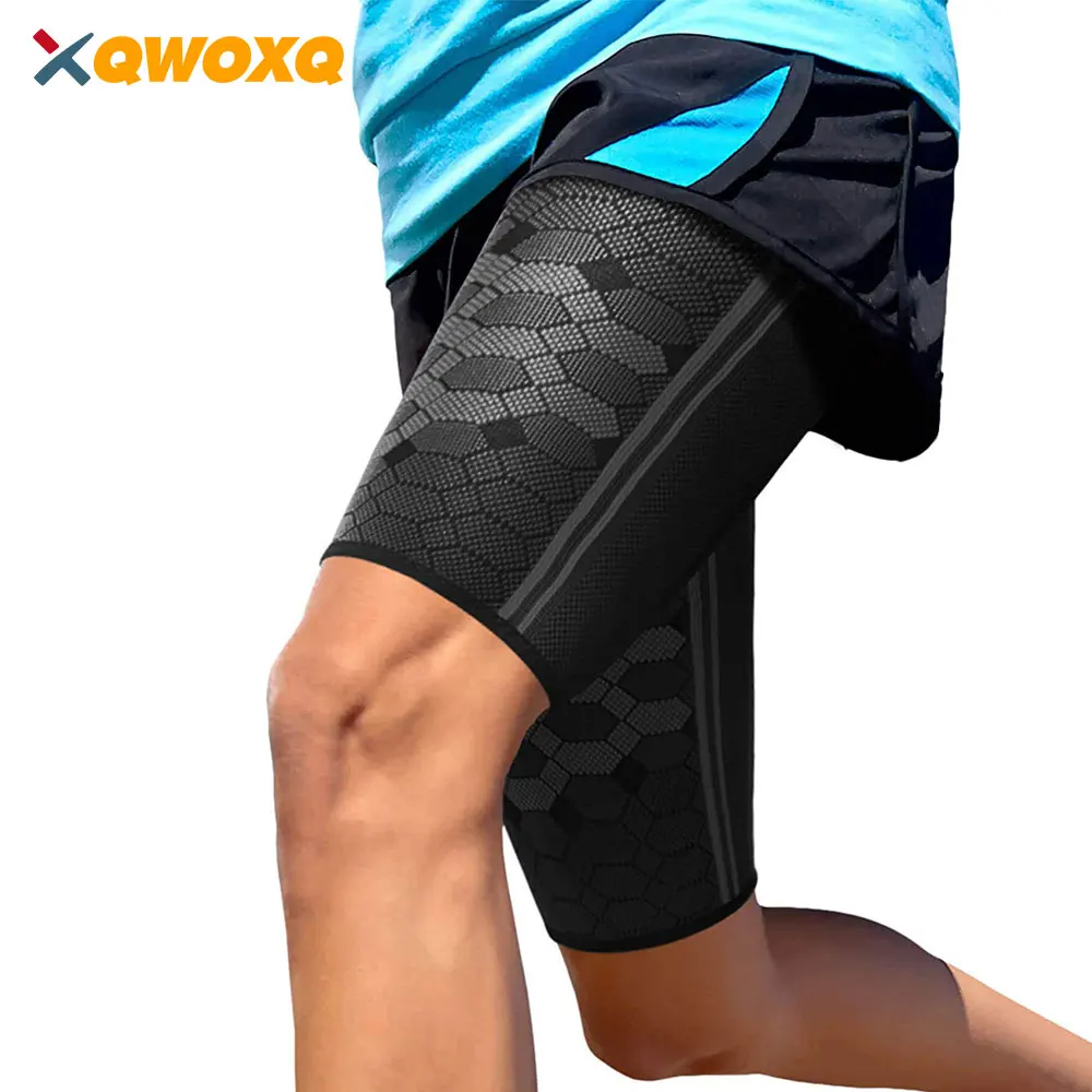 1 PCS Thigh Compression Sleeves, Joint Protection and Support for Running, Sports, Leg Pain Relief, Leg Brace for Men and Women