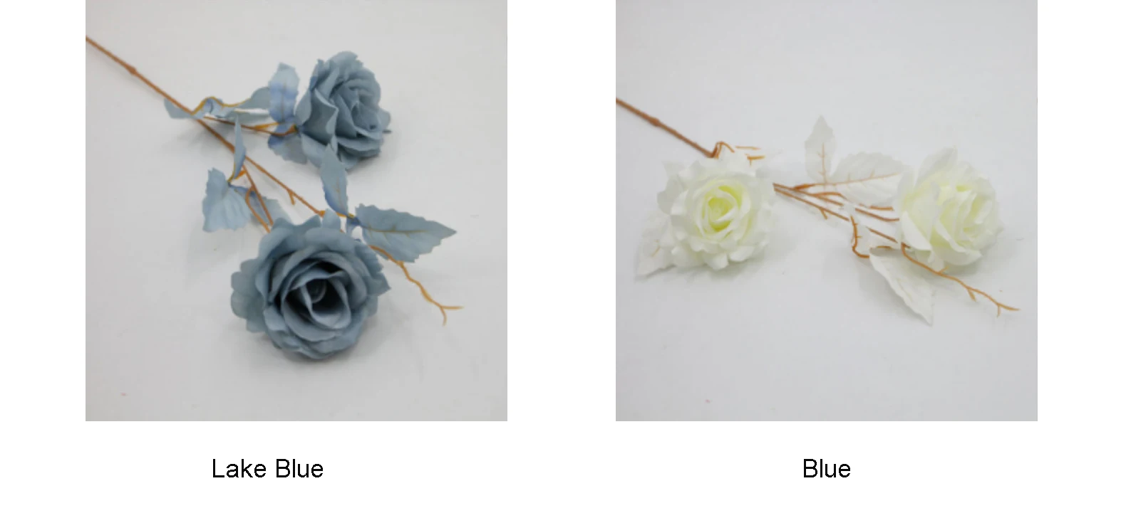 4 Stück Schwarze Rosen Künstliche Blumen Halloween-Dekoration Seidenblumen für Zuhause Hochzeit Party Event Blumenarrangement Kunstrosen – Detail 12