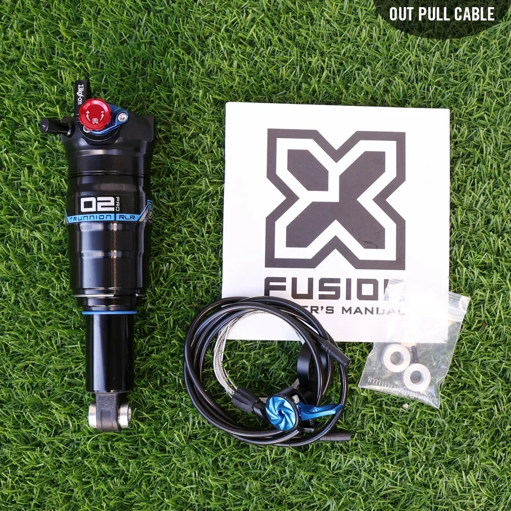 X-FUSION O2 PRO RLR Amortecedor Trilhão Ultraleve 165x40mm 54mm
