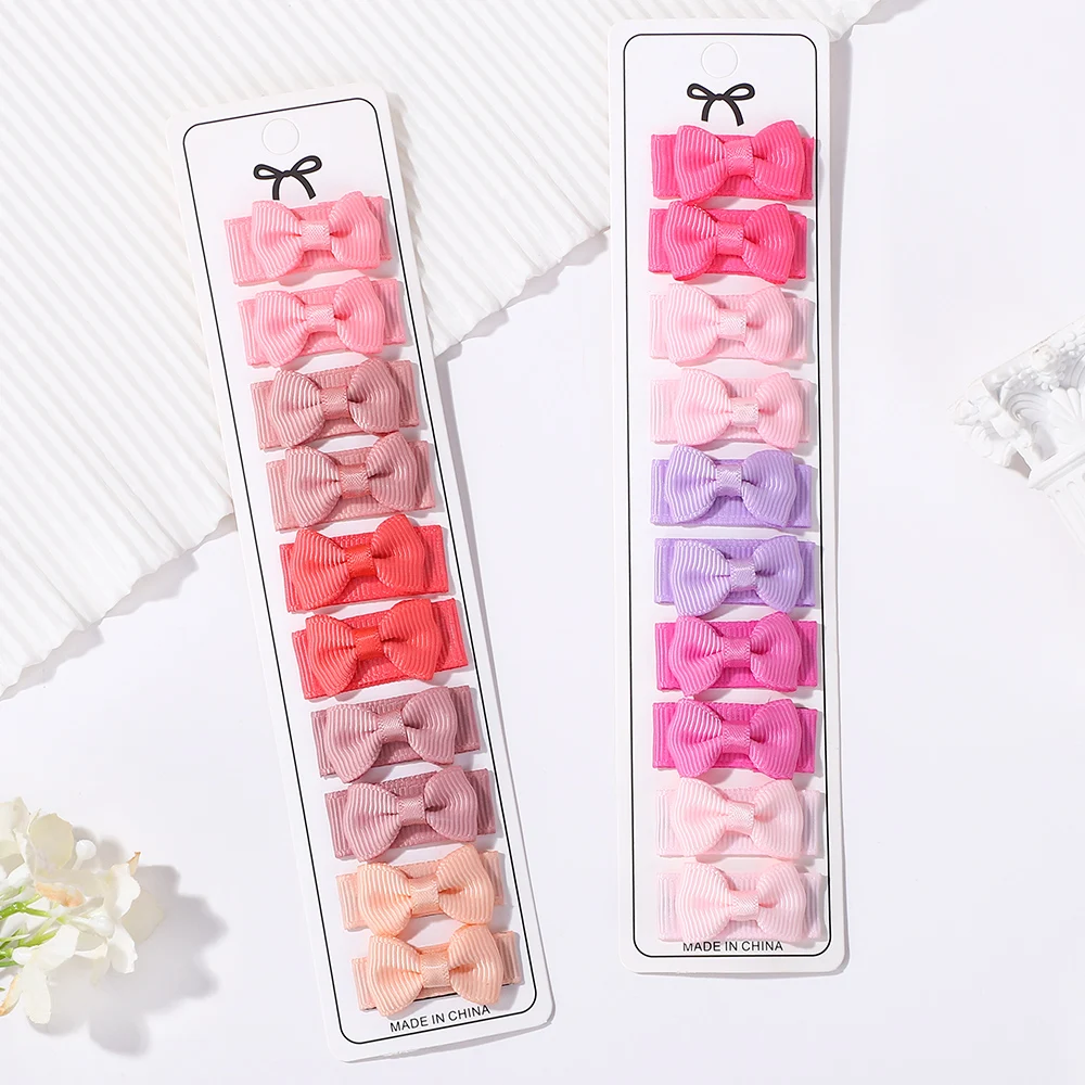 20 قطعة/المجموعة طفل الفتيات مقاطع الشعر لا تؤذي غطاء الرأس الشعر طفل رضيع Lanugo دبوس الشعر البوق الأميرة أغطية الرأس إكسسوارات الشعر