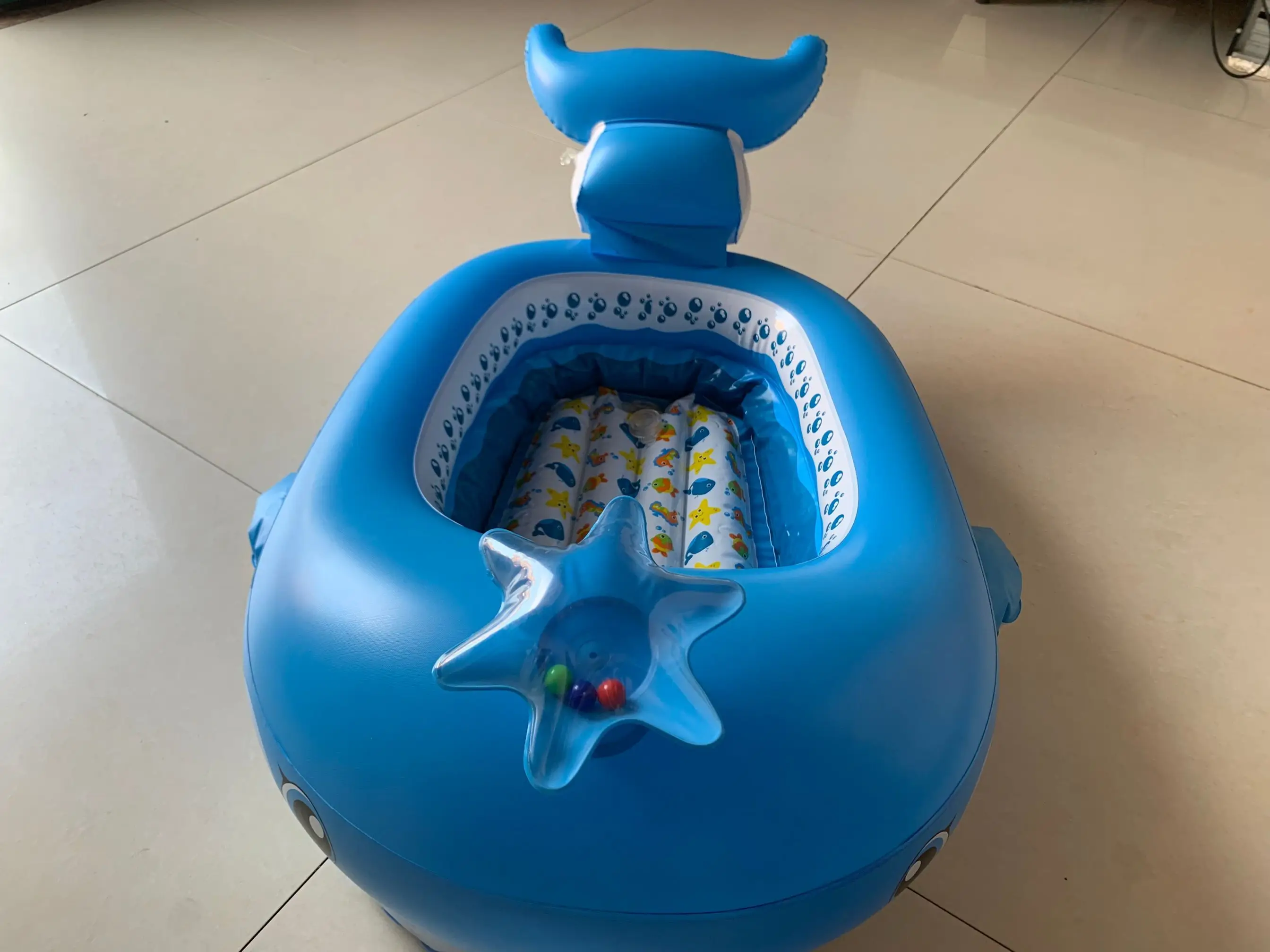 Whale Bubble Bath PVC Inflatable Bath Tub Baby Water Swimming Pool