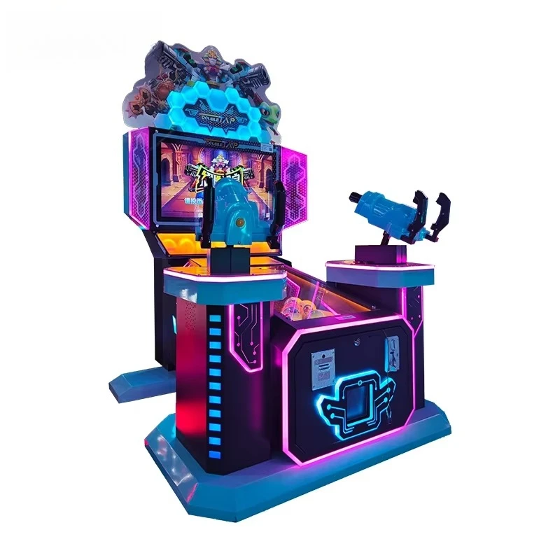 New Design Jedi Twin Guns Simulation Gunman Shooting Game Machine Children's Interactive Arcade Machines Hot Selling