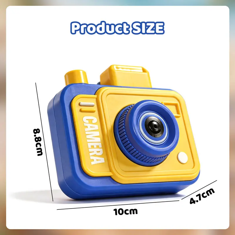 Double-sided Water Gun Camera Water Prank Gun Funny Kids Outdoor Summer Pool Beach Water Play Toy Parent-child Interactive Game view 6