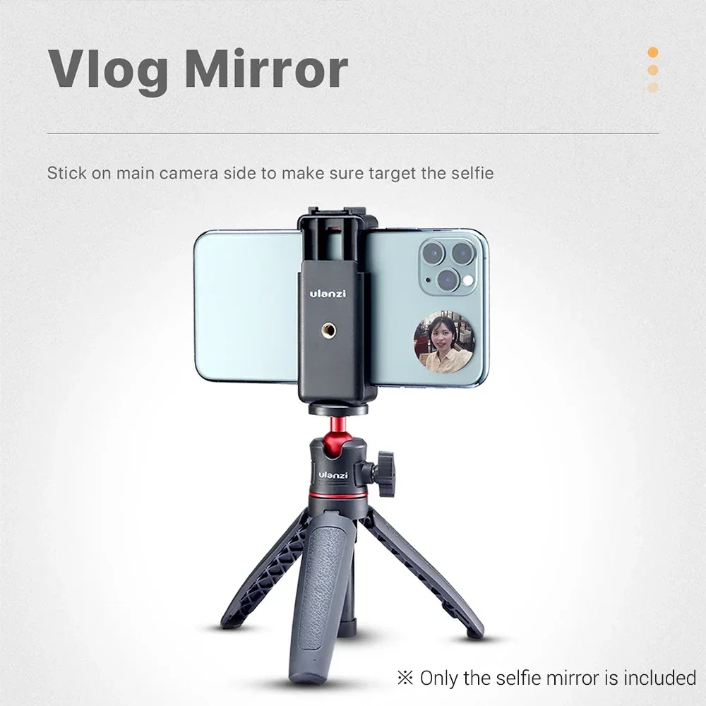 Specchio per selfie Vlog per telefono cellulare Specchio per selfie per smartphone per Apple Iphone Samsung Foto Video universale Selfie Vlog Accessori
