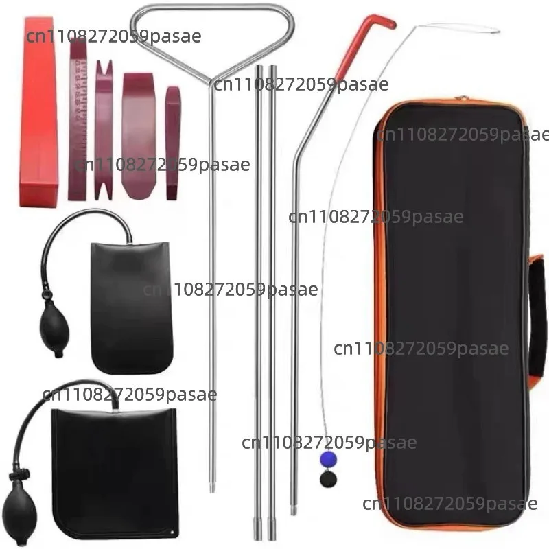 Automobile Maintenance Combination Tool Airbag Retractor Push-pull Dry Wedge Emergency Lever Pull Rope Auxiliary Auto Repair Kit