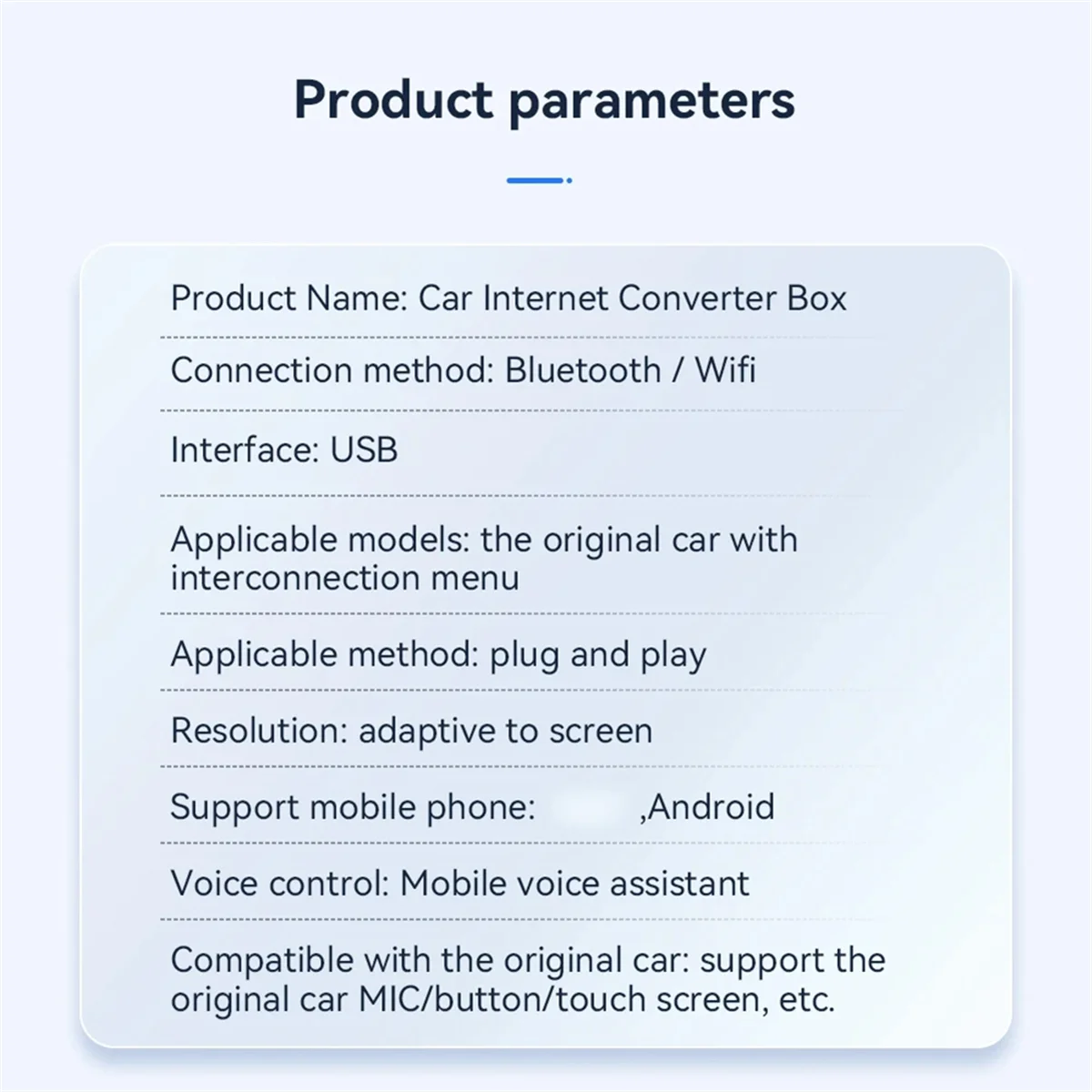 A07I 2 في 1 محول Carplay اللاسلكي لـ IOS/Android Auto Smart Box التوصيل والتشغيل لـ