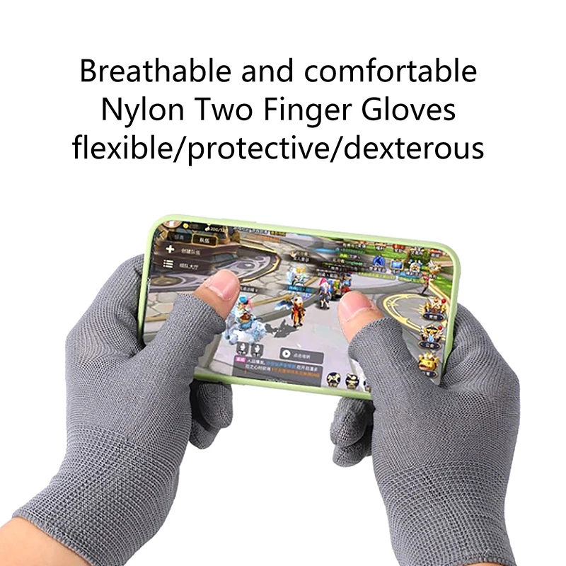 NEW Nylon Breathable Touch Screen Gloves Half Finger Full Finger Gloves Outdoor Mitten Work Thin Gloves Hunting Shooting Mitten