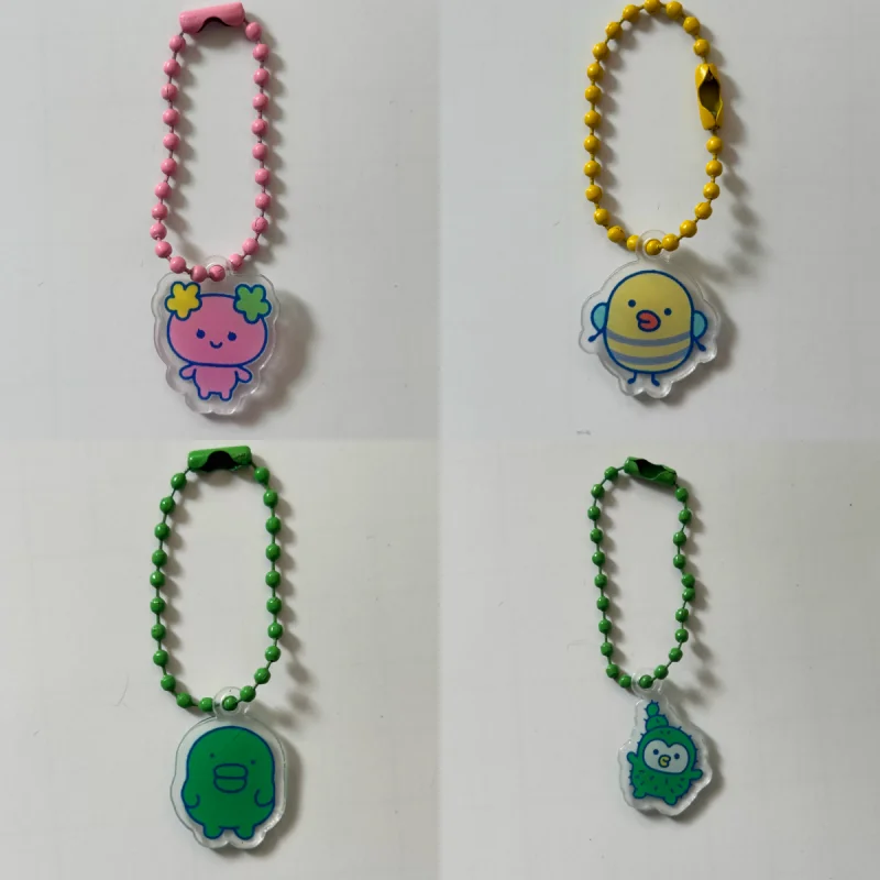 

For Tamagotchi Uni Pix Meets Mix Ps V3 Keychain Pink Character Beaded Charm Pendant Bag Phone Decoration For Girls Holiday Gift