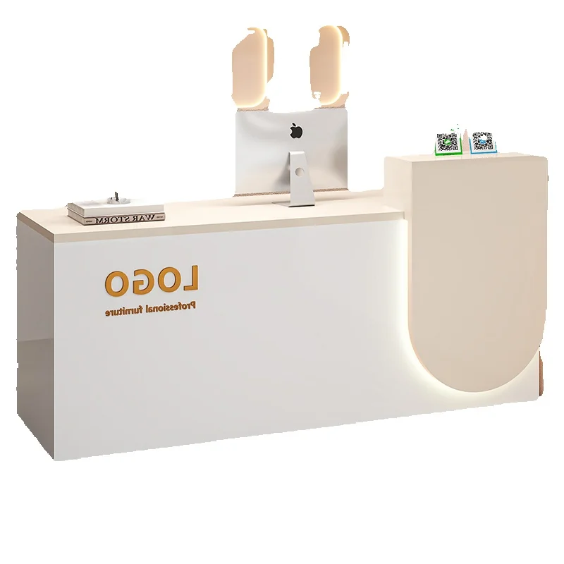 Entertainment Decoration Reception Desk Display Checkout Counter Reception Desks Princess Escritorio Moderno Trendy Furniture