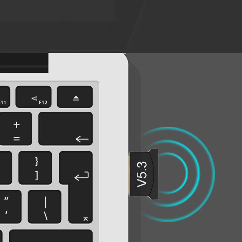 

Беспроводной Bluetooth-адаптер 5.3 с USB-интерфейсом для автомобильного держателя телефона и универсальной подставки для телефона, совместимый с Windows