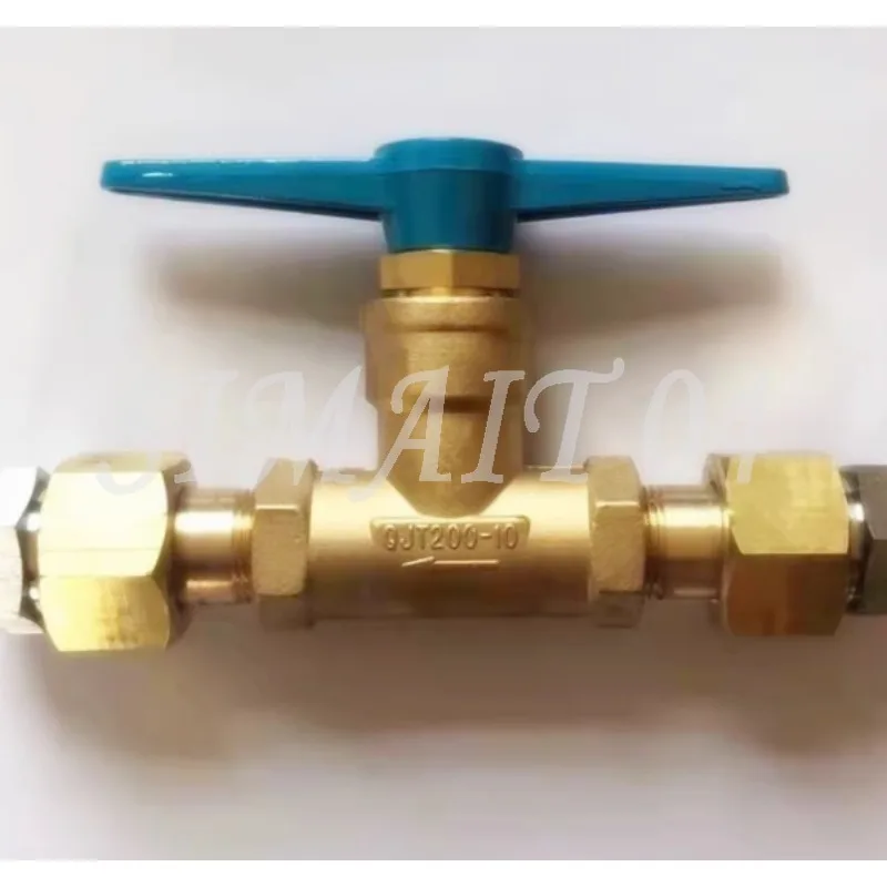 QJT200-10 High Pressure Argon Pipeline Main Valve Oxygen Stop Valve for Industrial Gas Control